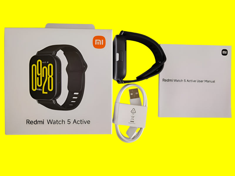 Global Version Xiaomi Redmi Watch 5 Active 2'' Exibe até 18 dias de duração da bateria mais de 140 modos de treino bluetooth chamando 5ATM